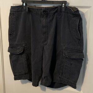 Old Navy Men's Charcoal Cargo Shorts
